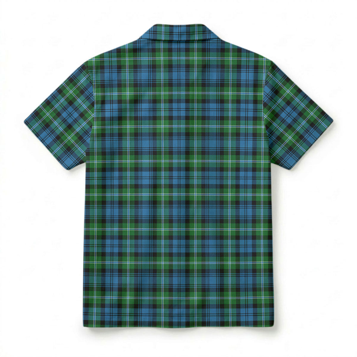 Lyon Tartan Crest Hawaiian Shirt