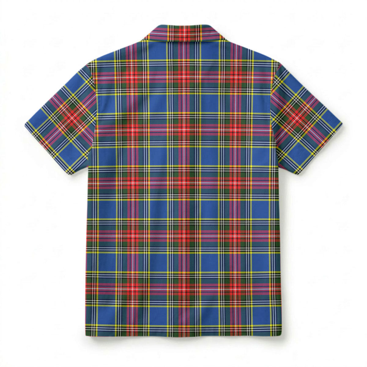 MacBeth Modern Tartan Crest Hawaiian Shirt