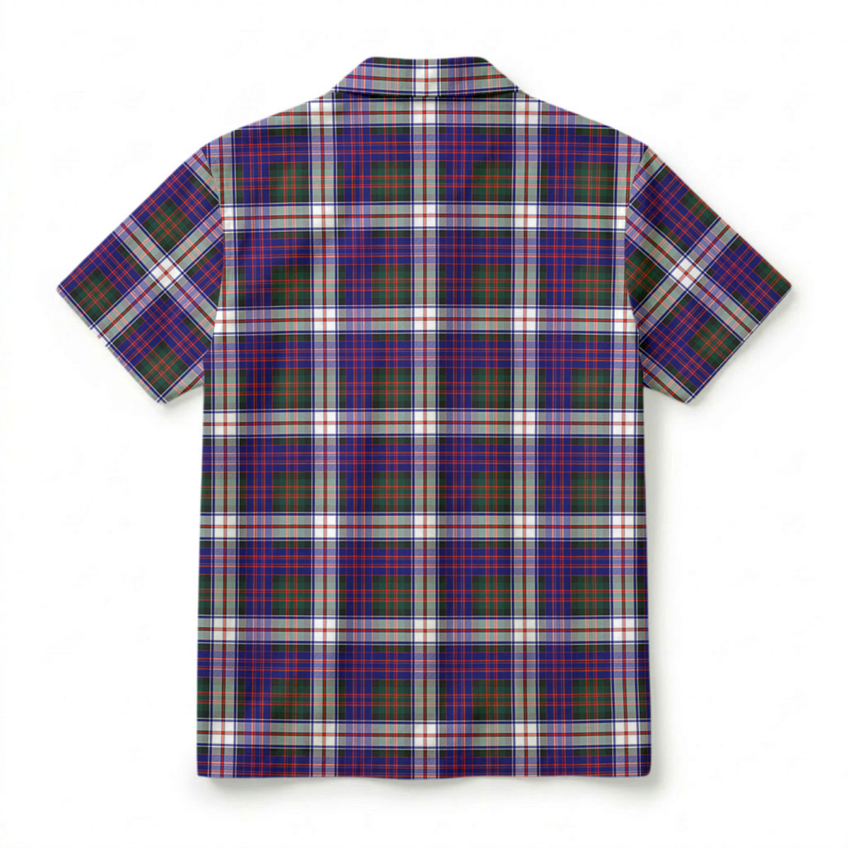 MacDonald Dress Modern Tartan Crest Hawaiian Shirt