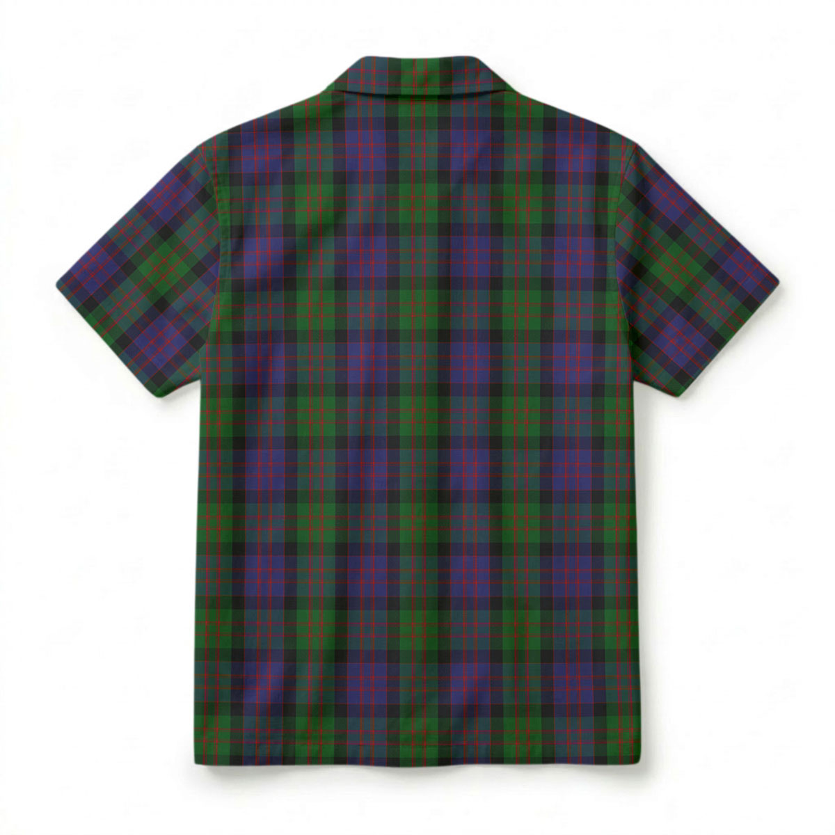 MacDonald Tartan Crest Hawaiian Shirt
