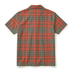 MacDougall Ancient Tartan Crest Hawaiian Shirt