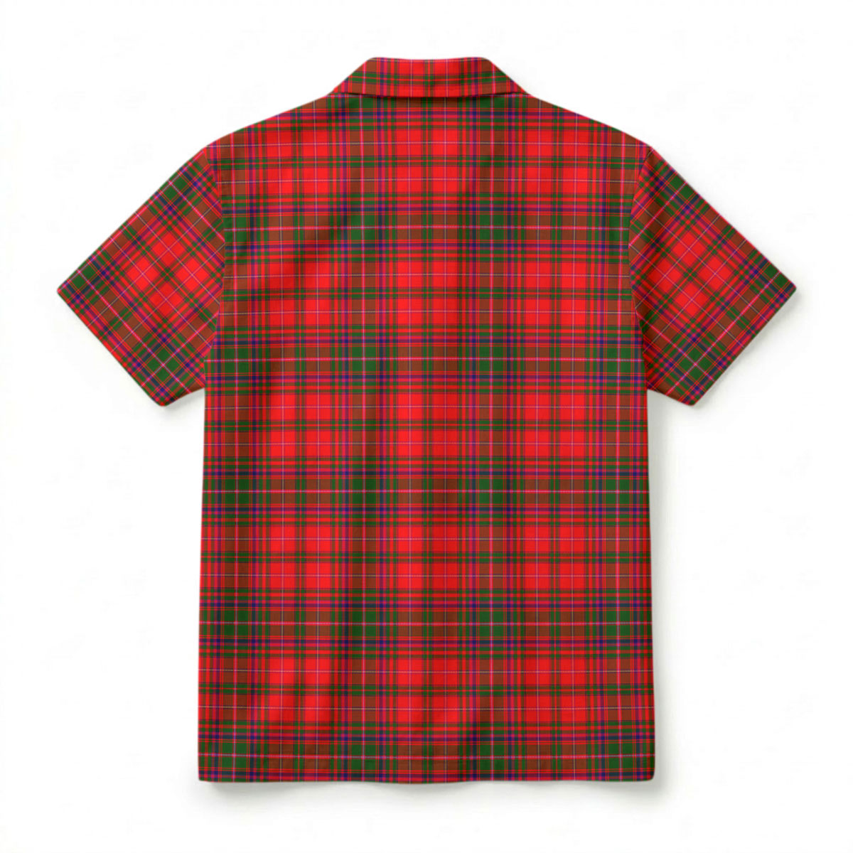 MacDougall Modern Tartan Crest Hawaiian Shirt