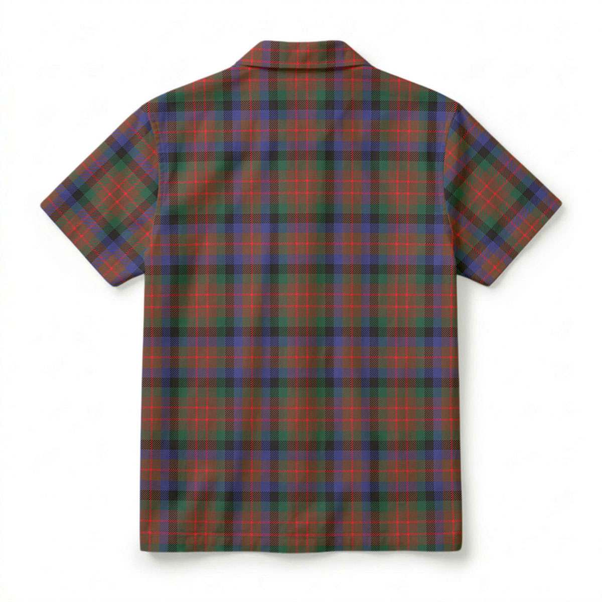 MacDuff Hunting Modern Tartan Crest Hawaiian Shirt
