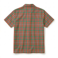 MacKinnon Ancient Tartan Crest Hawaiian Shirt