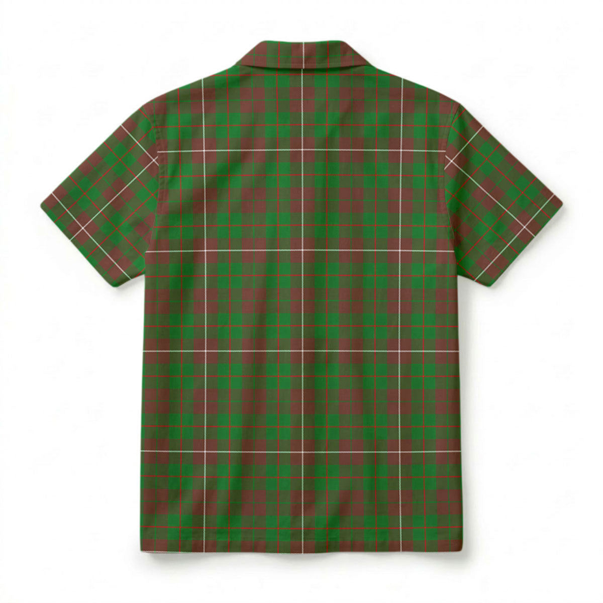 MacKinnon Hunting Modern Tartan Crest Hawaiian Shirt