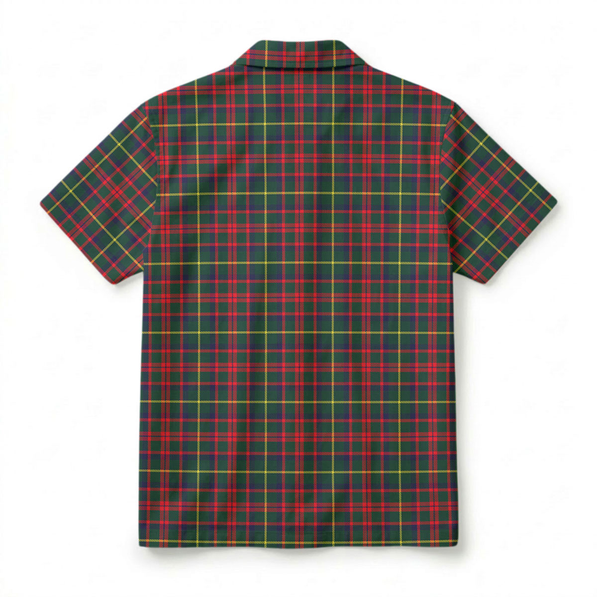 MacKintosh Hunting Modern Tartan Crest Hawaiian Shirt
