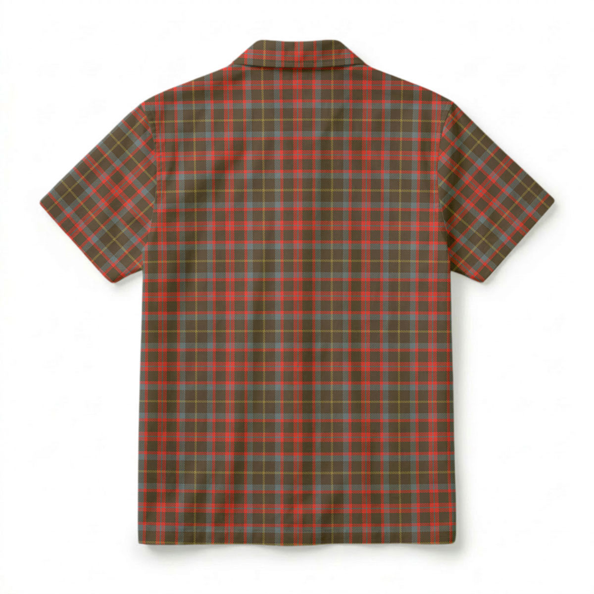MacKintosh Hunting Weathered Tartan Crest Hawaiian Shirt