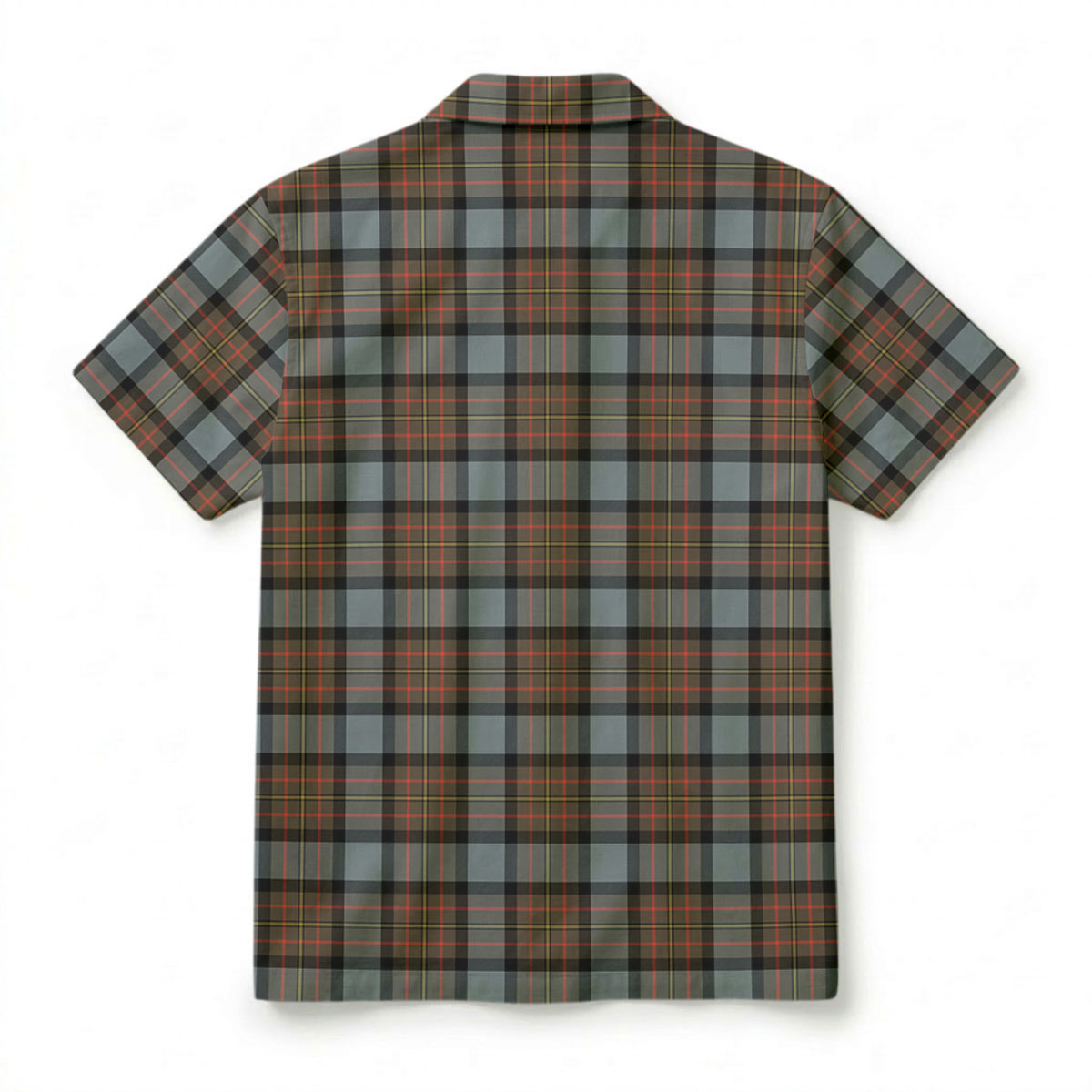 MacLaren Weathered Tartan Crest Hawaiian Shirt