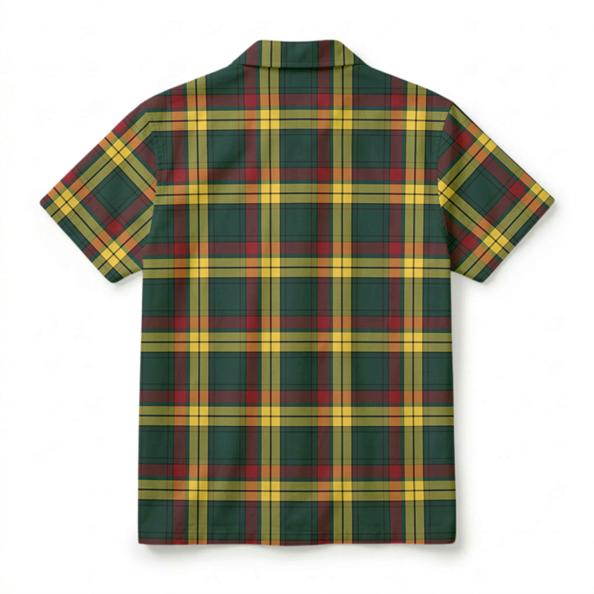 MacMillan Old Modern Tartan Crest Hawaiian Shirt