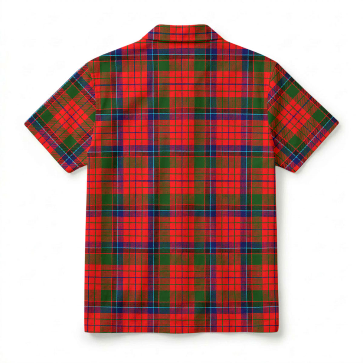 MacNicol (of Scorrybreac) Tartan Crest Hawaiian Shirt