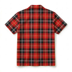 Marjoribanks Tartan Crest Hawaiian Shirt