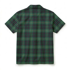 McAulay Hunting Ancient Tartan Crest Hawaiian Shirt