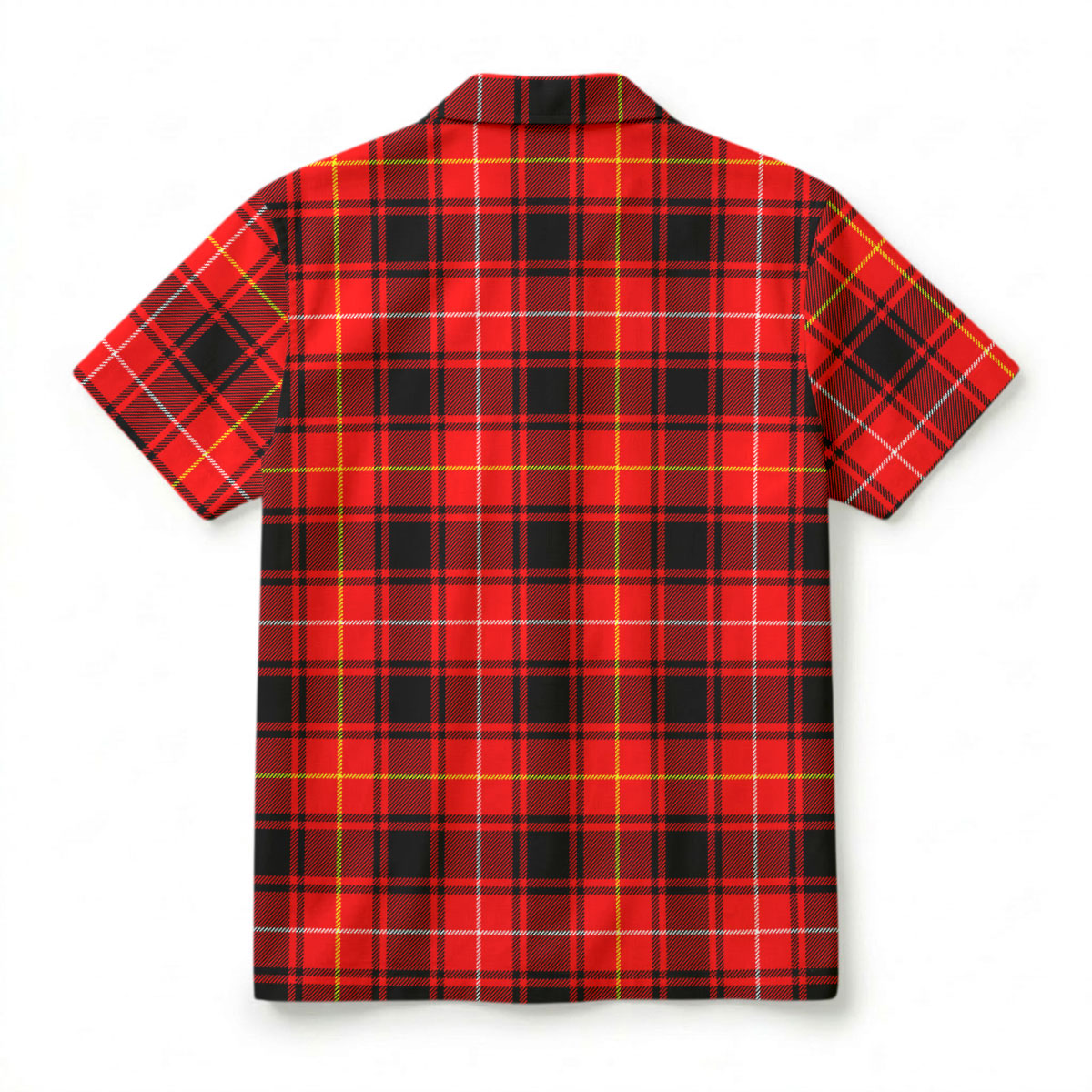 McIver Modern Tartan Crest Hawaiian Shirt