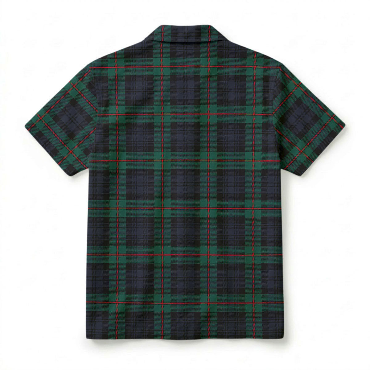 McKinlay Modern Tartan Crest Hawaiian Shirt
