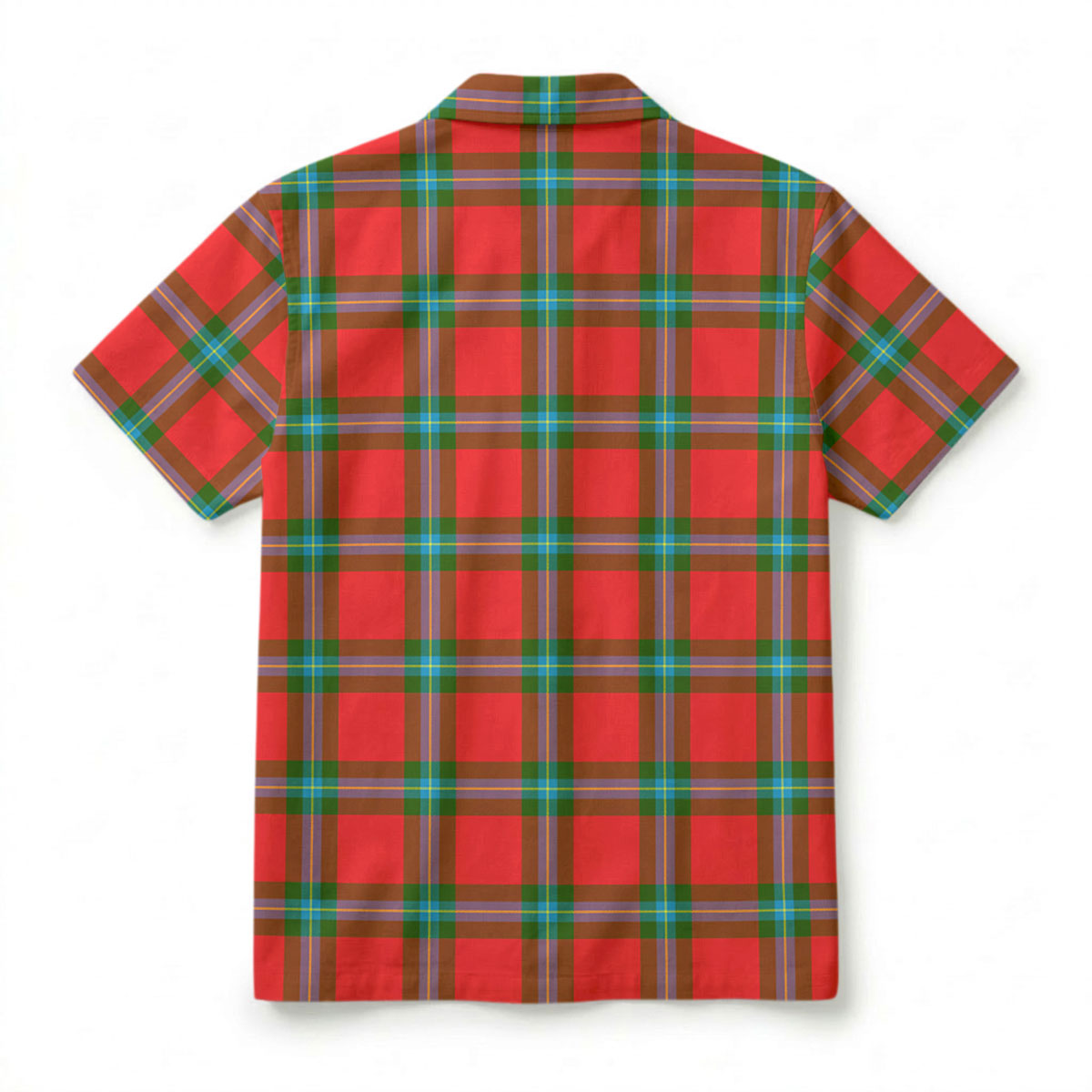 McLaine of Loch Buie Tartan Crest Hawaiian Shirt