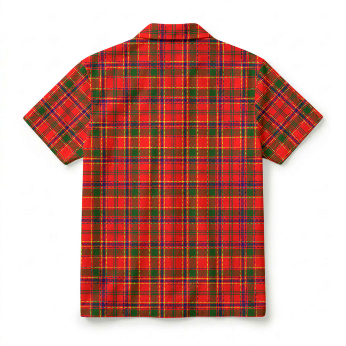 Munro Modern Tartan Crest Hawaiian Shirt