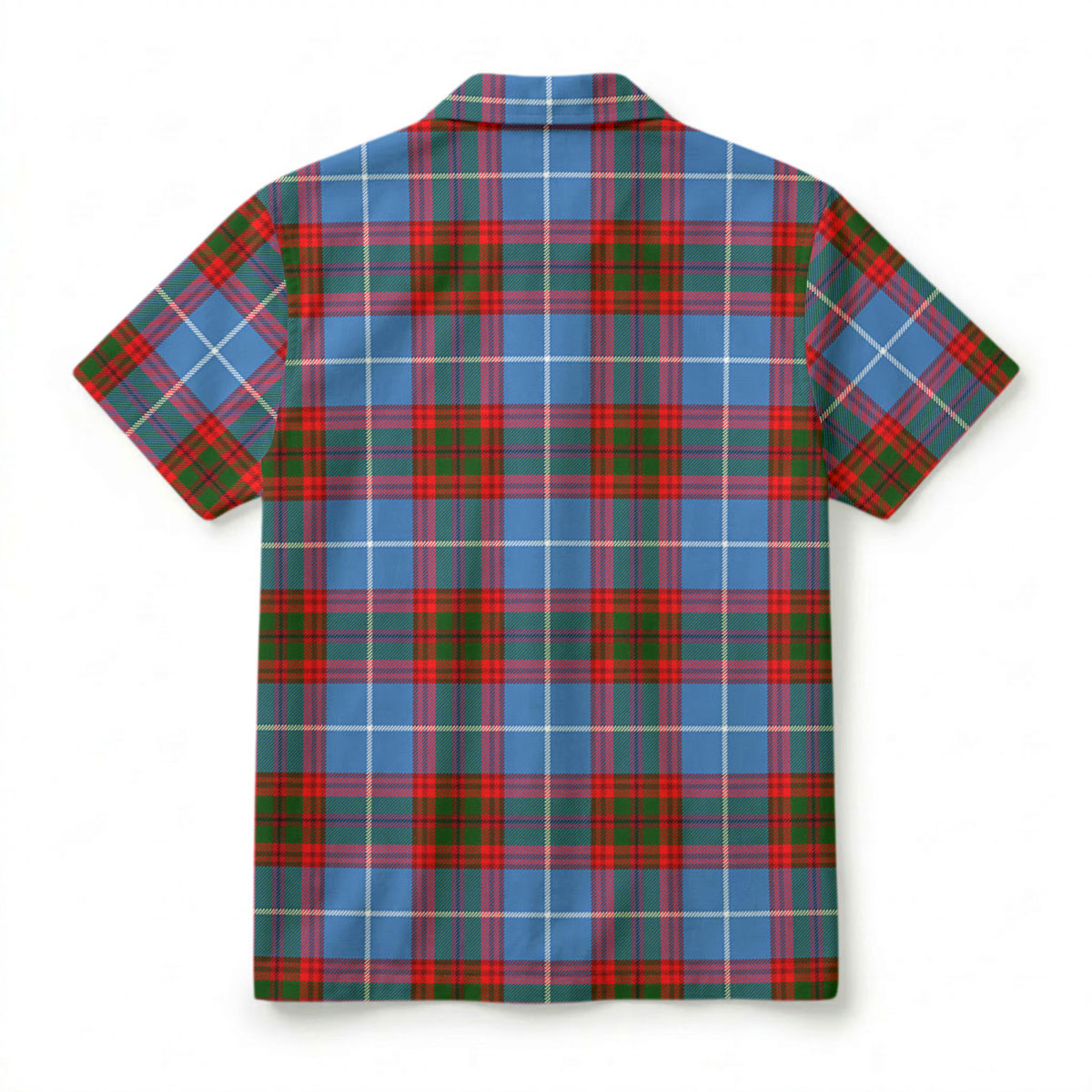 Newton Tartan Crest Hawaiian Shirt