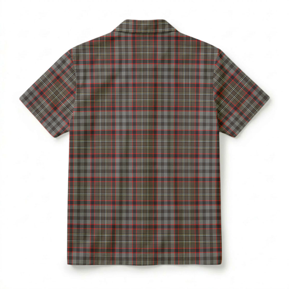 Nicolson Hunting Weathered Tartan Crest Hawaiian Shirt