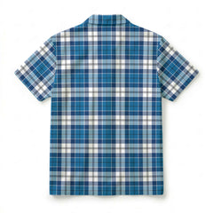 Roberton Tartan Crest Hawaiian Shirt