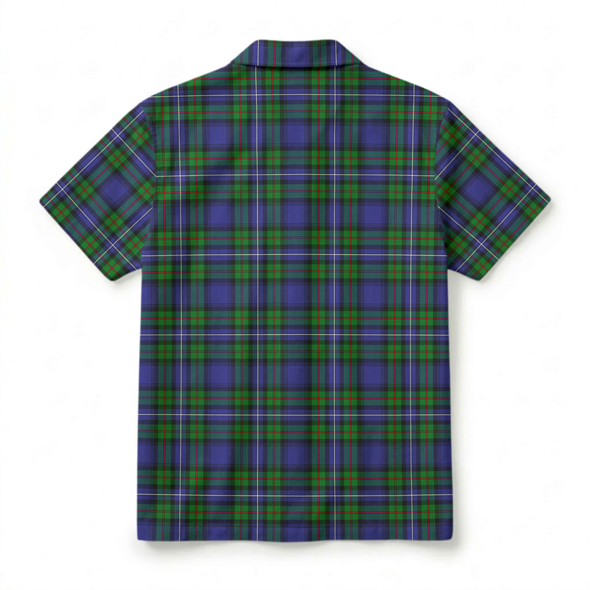 Robertson Hunting Modern Tartan Crest Hawaiian Shirt
