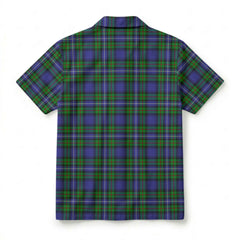 Robertson Hunting Modern Tartan Crest Hawaiian Shirt
