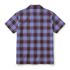 Rutherford Tartan Crest Hawaiian Shirt
