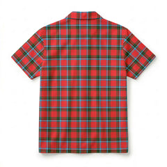 Sinclair Modern Tartan Crest Hawaiian Shirt