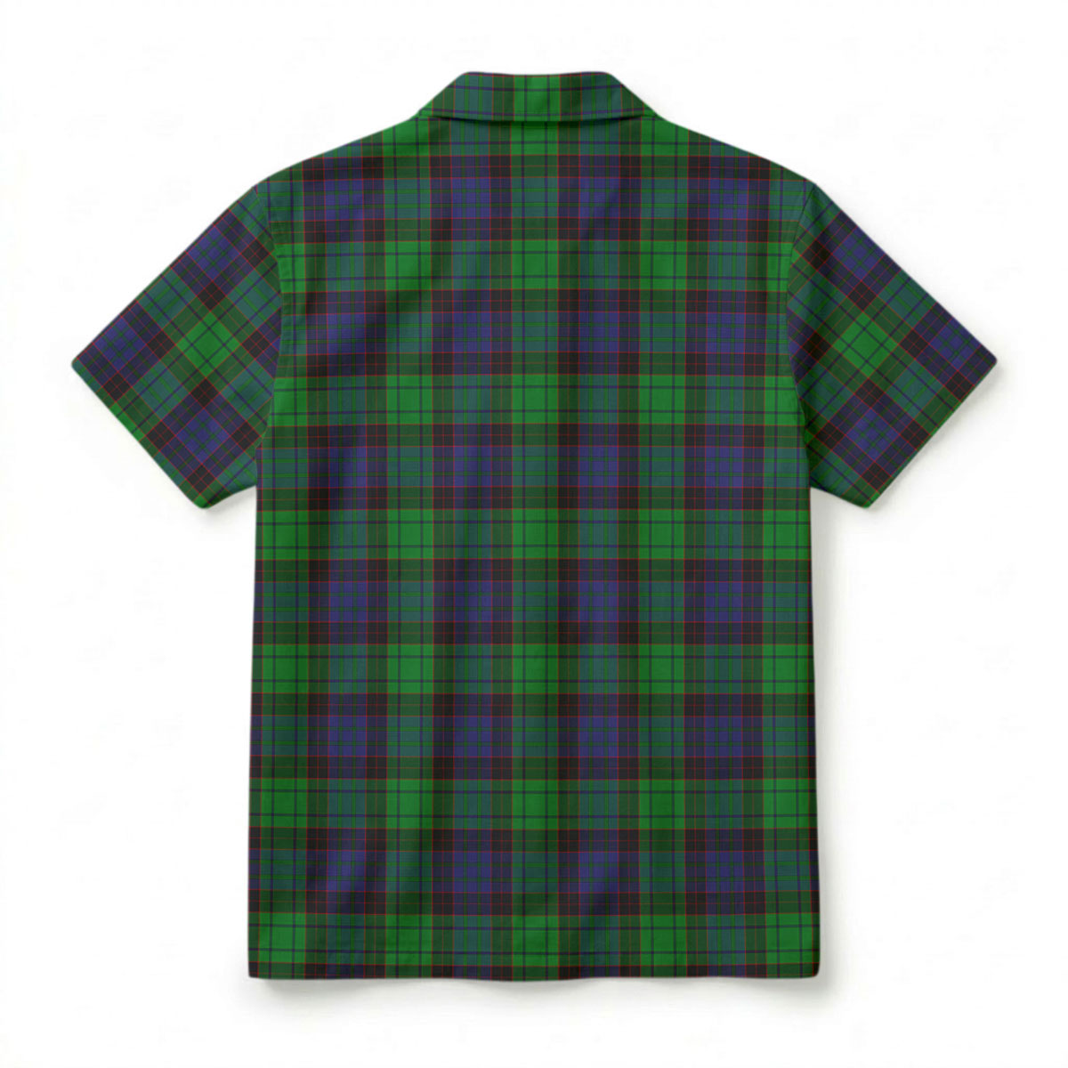 Stewart Old Modern Tartan Crest Hawaiian Shirt
