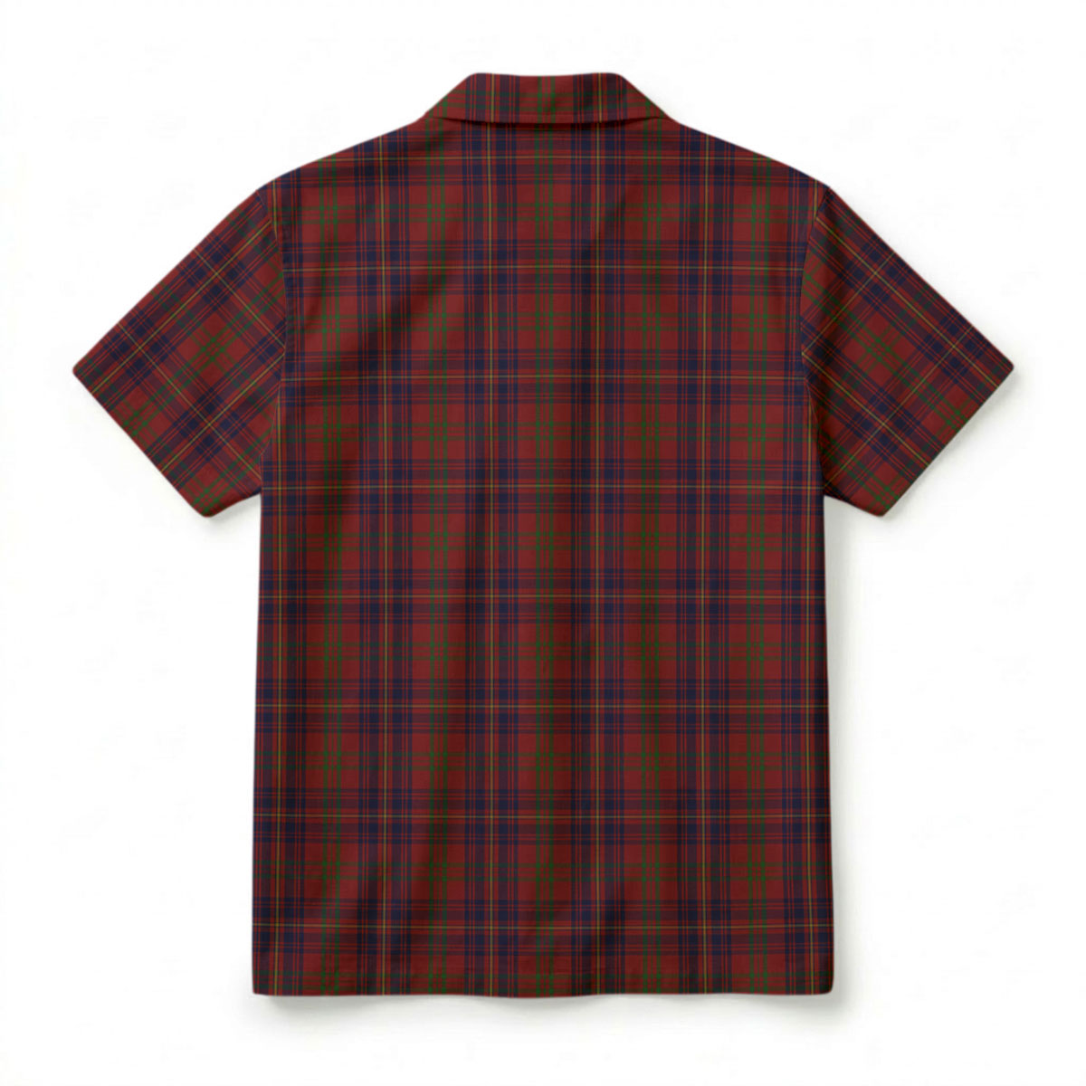 Walker Tartan Crest Hawaiian Shirt