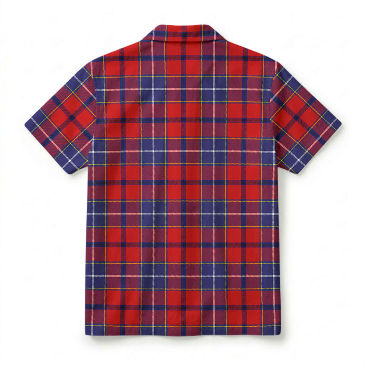 Wishart Dress Tartan Crest Hawaiian Shirt