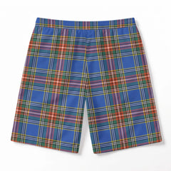 Beaton Ancient Tartan Crest Men's Beach Shorts