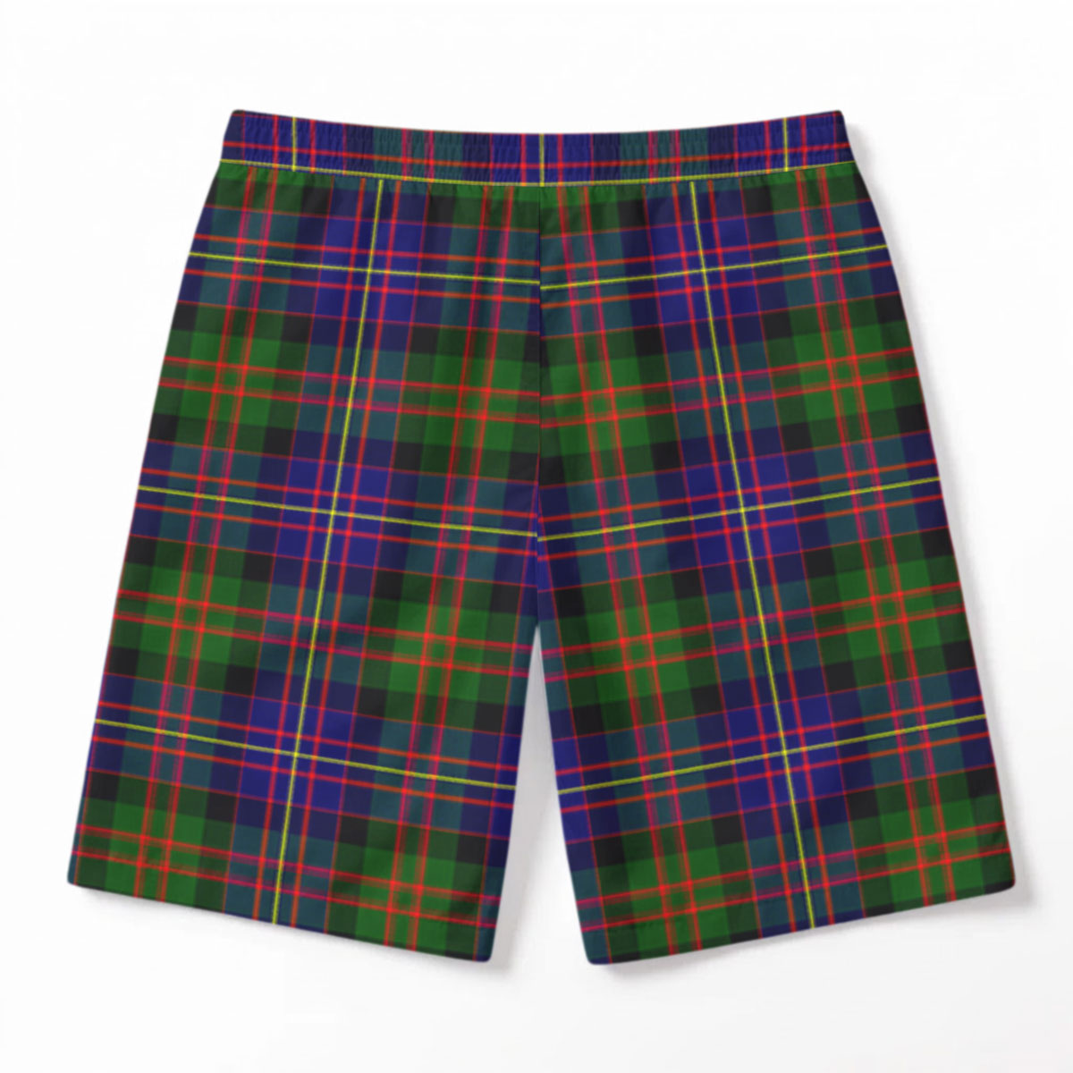Chalmers Tartan Crest Men's Beach Shorts