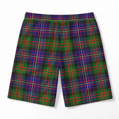 Chalmers Tartan Crest Men's Beach Shorts