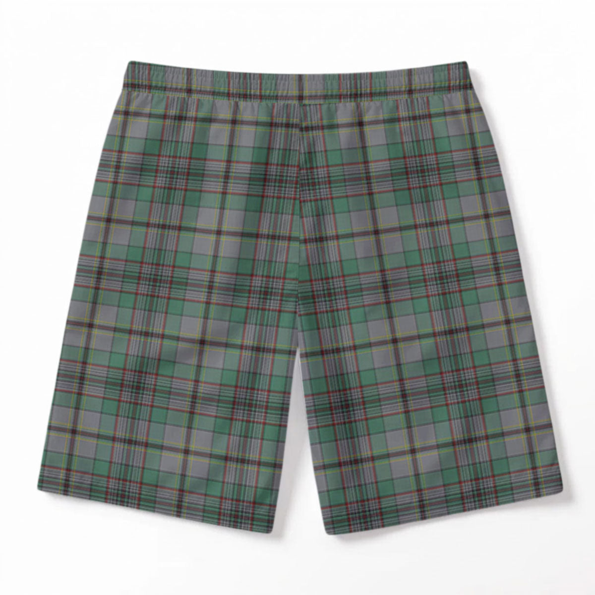 Craig Tartan Crest Men's Beach Shorts