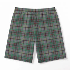 Craig Tartan Crest Men's Beach Shorts