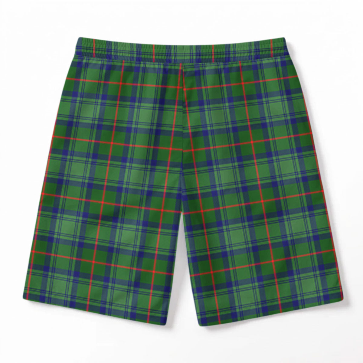 Cranstoun Tartan Crest Men's Beach Shorts