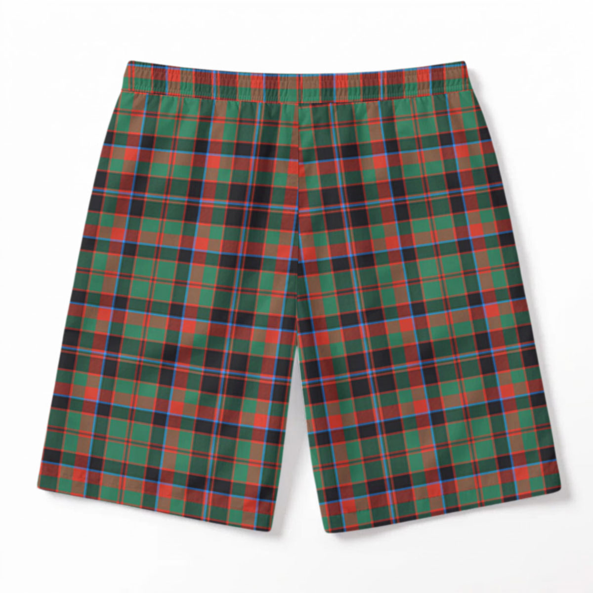 Cumming Hunting Ancient Tartan Crest Men's Beach Shorts