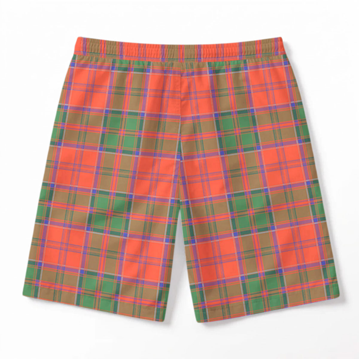 Grant Ancient Tartan Crest Men's Beach Shorts