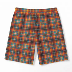Innes Ancient Tartan Crest Men's Beach Shorts