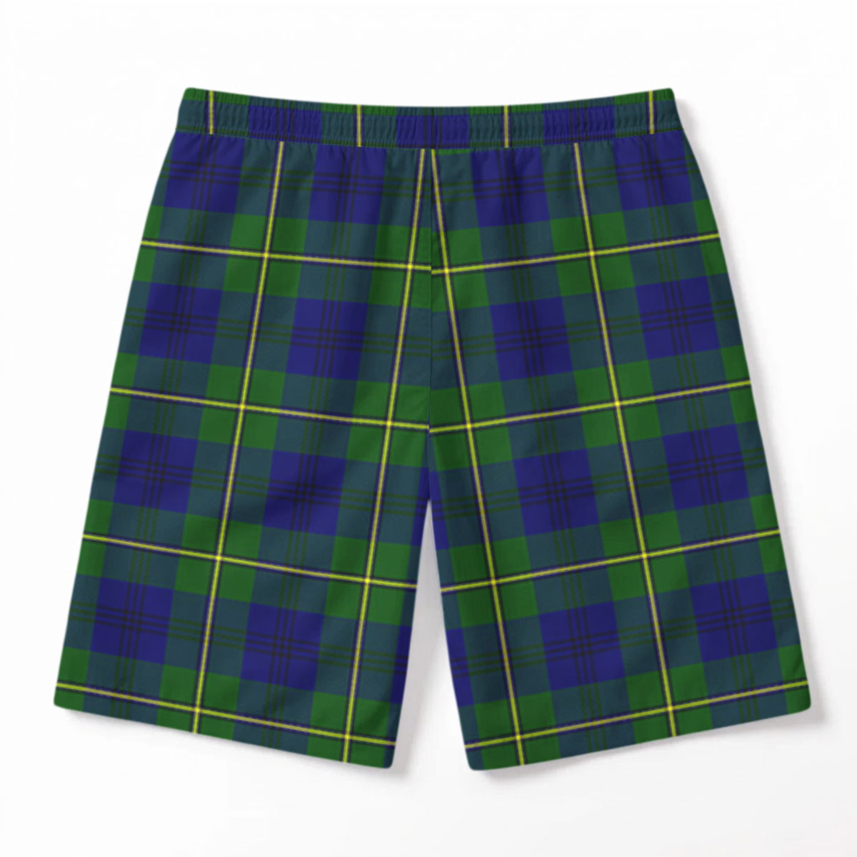 Johnston of Caskieben Tartan Crest Men's Beach Shorts