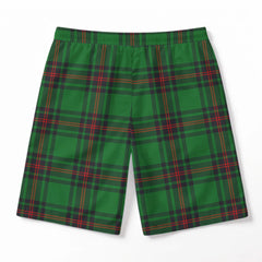 Lundin Tartan Crest Men's Beach Shorts