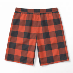 MacGregor Rob Roy Ancient Tartan Crest Men's Beach Shorts
