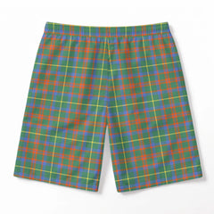 MacKintosh Hunting Ancient Tartan Crest Men's Beach Shorts