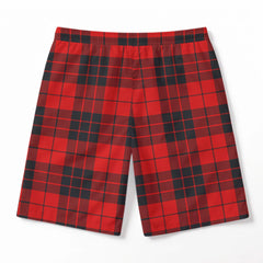 MacLeod of Raasay Tartan Crest Men's Beach Shorts