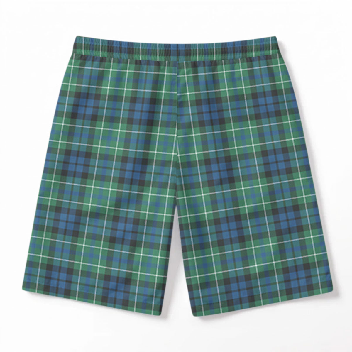 MacNeil of Colonsay Ancient Tartan Crest Men's Beach Shorts
