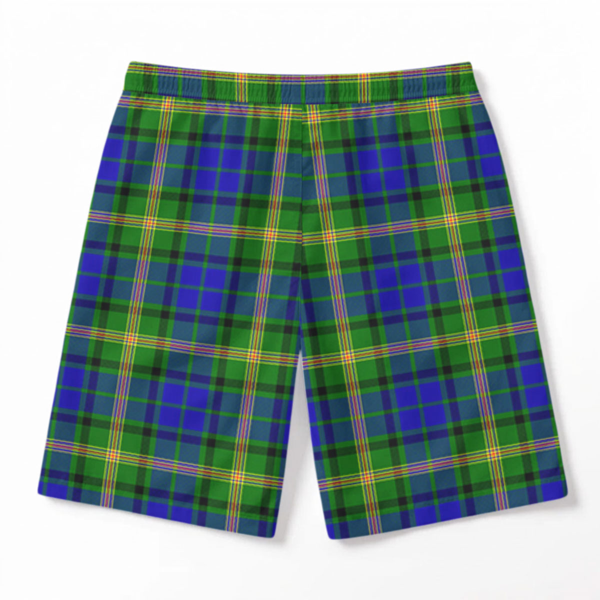 Maitland Tartan Crest Men's Beach Shorts