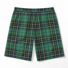 McAlpine Ancient Tartan Crest Men's Beach Shorts