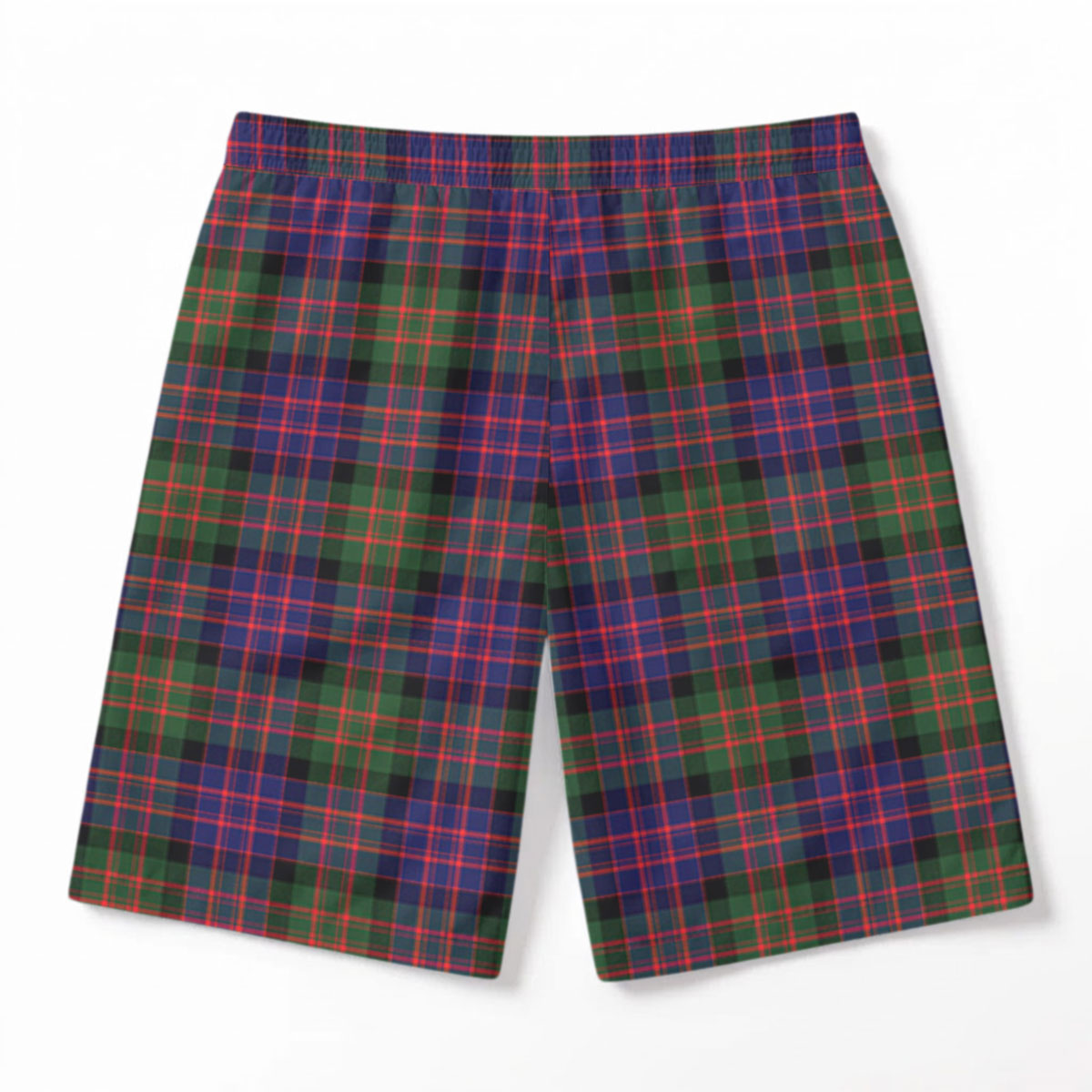 McCrindle Tartan Crest Men's Beach Shorts