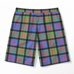 McDonald Ancient Tartan Crest Men's Beach Shorts