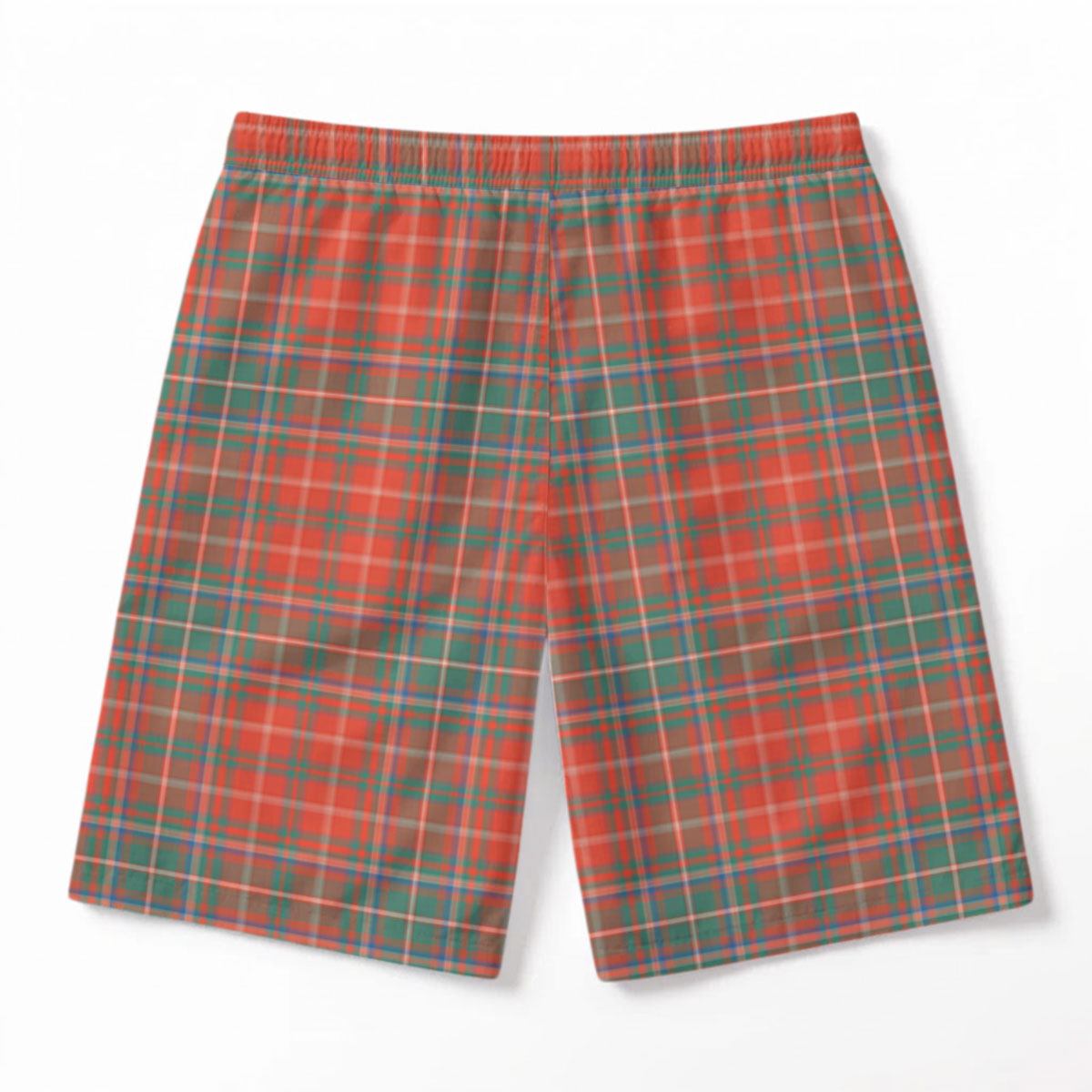 McDougall Ancient Tartan Crest Men's Beach Shorts